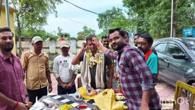 देवेंद्रनगर: ककरहटी चौकी प्रभारी उप निरीक्षक रतिराम प्रजापति को स्थानांतरण हो जाने पर दी गई भावभीनी विदाई