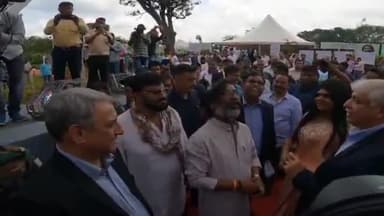 कांके: रांची स्थित भगवान बिरसा मुण्डा स्मृति पार्क में सीएम हेमंत सोरेन ने बिलियन इंप्रेशंस का किया उद्घाटन