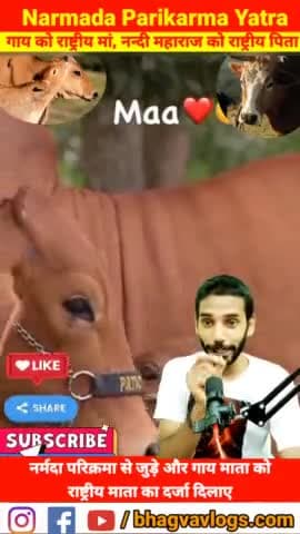 #जै जै जै जै जै गौमाता -नंदी महाराज सर्व सुख प्रदाता- साथियों वीडियो रुकना नहीं चाहिए ,भेज दो देश के कोने कोने में ये  हुंकार#