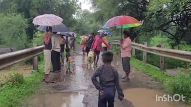 શિનોર: દિવેર અને નર્મદા મઢીને જોડતું નાળું ધસમસતા પાણીના પ્રવાહમાં તૂટી જતાં લોકો મુશ્કેલીમાં મૂકાયા