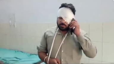 हांसी: हांसी में भाजपा MLA के निजी सचिव और उसके साथी के साथ तीन लोगों ने की मारपीट, दोनों हुए घायल