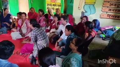 नावकोठी: समसा में प्रदान संस्था के केंद्रीय टीम ने किया दौरा,आइसीडीएस विभाग के कर्मियों के साथ किया बैठक