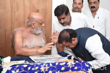 सागर नगर: पूर्व मंत्री एवं खुरई विधायक ने भागीदारी तीर्थ पहुंचकर मुनि श्री सुधा सागर महाराज से भेंटकर आशीर्वाद लिया