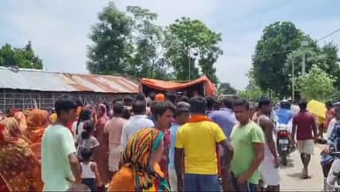 कस्बा: कतिया पुल समीप मोटरसाइकिल से ठोकर लगने से एक व्यक्ति की हुई मृत्यु