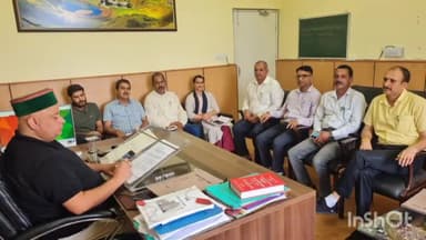 बल्ह: नेरचौक में उपमंडल बल्ह के विभिन्न विभागों के अधिकारियों के साथ एसडीएम की बैठक आयोजित