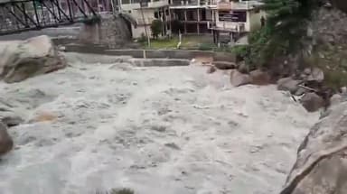 भटवाड़ी: गंगोत्री धाम में लगातार घट रहा गंगा भागीरथी का जलस्तर