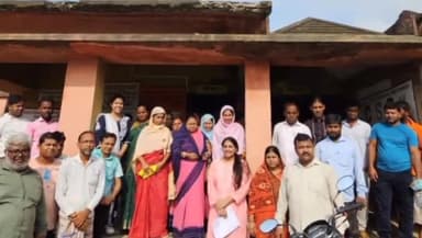 बरहरुवा: आइएसओ द्वारा चयनित पंचायत आहुतग्राम का दिल्ली के टीम ने किया निरीक्षण, पंचायत कर्मियों को दिया प्रशिक्षण