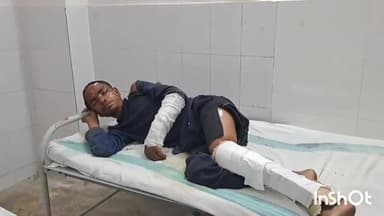 जमुई: ट्रेन से गिरकर गंभीर रूप से घायल हुए युवक के 30 घंटे बाद भी नहीं पहुंचे परिजन, सदर अस्पताल में लाचार पड़ा है युवक