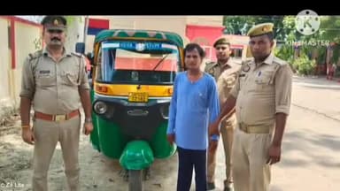 निज़ामाबाद: करछा बॉर्डर से चोरी के टेम्पो के साथ आरोपी अभियुक्त को पुलिस ने किया गिरफ्तार