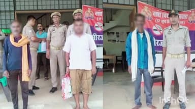 मड़िहान: अपराधियों के विरुद्ध चलाए जा रहे अभियानके  क्रम में थाना संत नगर पुलिस द्वारा तीन नफर वारंटी को उनके घर से किया गिरफ्तार