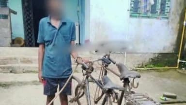 इस्माइलपुर: अंभो से चोरी किए गए दो साइकिल के साथ अभियुक्त गिरफ्तार