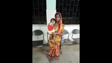 पांकी: एक महिला1 वर्षीय बच्ची भटकते हुए मिली