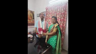 पांकी: उड़ीसा के राज्यपाल झारखंड के पूर्व मुख्य मंत्री रघुवर दास से मिली महिला मोर्चा की प्रदेश प्रवक्ता लवली गुप्ता