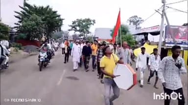 गुलाबगंज: नर्मदा से जल भरने के लिए ग्यारसपुर से रवाना हुए कांवड़िये