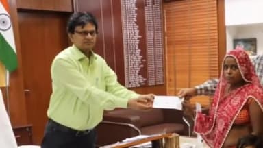 अमानगंज: अम्हा निवासी महिला को मिली मुख्यमंत्री कृषक कल्याण योजना के तहत राशि