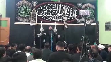 सुल्तानपुर: इमाम ज़ैनुल आबेदीन की शहादत पर सैदपुर में हुई शब्बेदारी, अंजुमनो पेश किया नौहा-मातम कर पुरसा