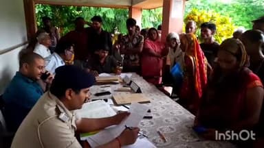 नावकोठी: नावकोठी थाना परिसर में भूमि विवाद के निपटारे के लिए जनता दरबार का हुआ आयोजन