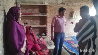 देवेंद्रनगर: BMO डा अभिषेक जैन सहित स्वास्थ विभाग की टीम ने कैंप लगाकर रंजोरपुरा ग्राम मे बीते दिनों होने वाले उल्टी दस्त की जांचे