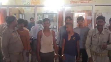 हाथरस: सदर कोतवाली पुलिस ने अलग-अलग स्थानों पर लड़ाई झगड़ा कर उपद्रव मचाने वाले 6 अभियुक्तों को किया गिरफ्तार