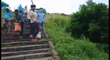 समुद्रपूर: गिरड येथील बाबा फरीद दरगाह टेकडीवर करण्यात आली ११ हजार सिडबॉल व वृक्षलागवड