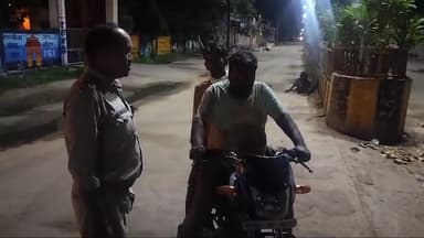 शराब पीकर वाहन चलाना पड़ा भारी , लहार पुलिस द्वारा मोटर साइकिल सहित दो आरोपी पकड़े