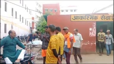 हरदोई: कोतवाली देहात की गुलामऊ पुलिया में टकराई कांवरियों की बाइक, एक की मौत, दो घायल