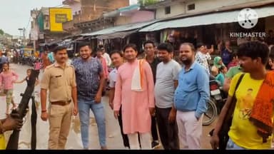 पाली: राष्ट्रीय बजरंग दल द्वारा आयोजित कावड़ यात्रा धूमधाम से पहुंची पाली स्थित नीलकंठ महादेव मंदिर, हर्षोल्लास से हुआ स्वागत