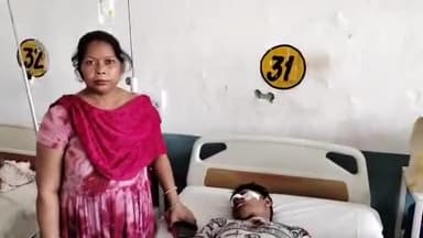 मुरादाबाद: पाकबड़ा थाना क्षेत्र दिल्ली हाईवे पर सड़क हादसे में एक कावड़िया घायल हो गया, इलाज के लिए अस्पताल में भर्ती