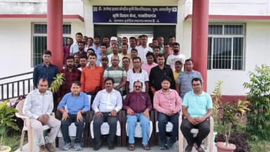 नरकटियागंज: नरकटियागंज कृषि विज्ञान केन्द्र में 15 दिवसीय प्रशिक्षण कार्यक्रम का हुआ आयोजन