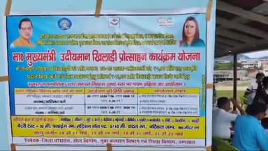 चम्पावत: गोरलचौड़ मैदान में मुख्यमंत्री उदयीमान खिलाड़ी प्रोत्साहन खेल प्रतियोगिताओं का हुआ शुभारंभ