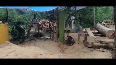 कटकमदाग: चौपारण वन विभाग ने अवैध आरा मशीन, लकड़ी का बोटा सहित चिरान पटरा किया जप्त।