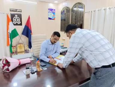 मुरादाबाद: मुरादाबाद के नए पुलिस अधीक्षक नगर कुमार रणविजय सिंह ने ग्रहण किया कार्यभार