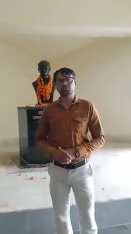 #बहुआयामी_दल के माध्यम से जताई गई काकोरी कांड शब्द व क्रांतिकारियो को काले रंग से पोते जाने पर आपत्ति