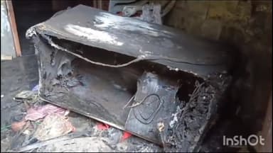 हरदोई: कोतवालीशहर क्षेत्र के भूसा मंडी वाली गली में टेलीविजन में शॉर्ट सर्किट से घर में लगी आग दमकल कर्मियों ने आग पर पाया काबू