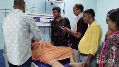 आरा: कारीसाथ के समीप दो बाइक के आमने सामने की टक्कर में बाइक पर बैठी महिला घायल आरा सदर अस्पताल में कराया गया भर्ती