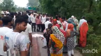 बिजनौर: बिजनौर में हलदौर गंज रोड पर गांव चंदनपुरा के पास ट्रक की टक्कर लगने से 7 वी कक्षा के छात्र की मौत