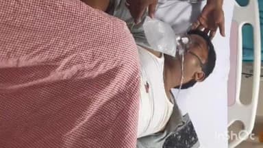 गोंडा: कस्बा धानेपुर में सड़क दुर्घटना में अध्यापक हुए घायल, जिला अस्पताल में कराया गया भर्ती