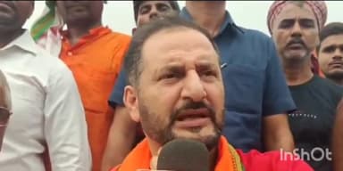 सुपौल: सुपौल में बीजेपी के द्वारा तिरंगा यात्रा के दौरान बिहार सरकार के मंत्री नीरज कुमार बबलू पहुंचे सुपौल दी जानकारी