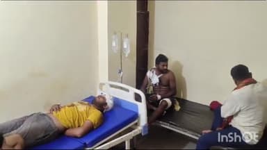 आरा: काजीचक गांव स्थित 18 बी बालू घाट पर अंधाधुंध फायरिंग में दो लोगों की लगी गोली आरा के निजी क्लीनिक में कराया गया भर्ती