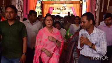 लाडनूं: उपमुख्यमंत्री दिया कुमारी ने नागौर जिले का किया दौरा, विभिन्न कार्यक्रमों में की शिरकत