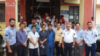 चम्पावत: कोलकाता में महिला डॉक्टर की दुष्कर्म के बाद निर्मम हत्या से चंपावत जिले के चिकित्सकों में आक्रोश