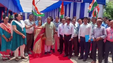 जलालगढ़: भारतीय स्टैट बैंक की ओर से  क्षेत्रीय   व्यवसाय द्वारा आयोजित हुआ विभीषिका स्मृति दिवस कार्यक्रम