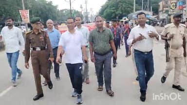 सासाराम: 78 वा स्वतंत्रता दिवस के अवसर पर सासाराम में प्रभात फेरी कार्यक्रम का किया गया आयोजन।