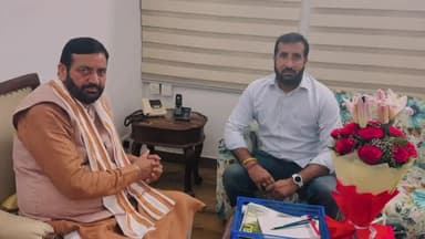 पंचकूला: भाजपा नेता देशराज पोसवाल ने की मुख्यमंत्री से मुलाकात, रायपुर रानी में दी जानकारी