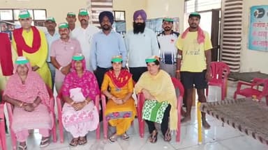 पंचकूला: गाँव मौली में हुआ रक्तदान शिविर का आयोजन, 62 लोगों ने किया रक्तदान