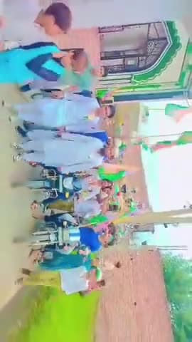 मजदूर बेरोजगार एकता मंच के जिला अध्यक्ष शामली अब्दुल वाजिद सिद्दीकी  ने निकाली तिरंगा यात्रा