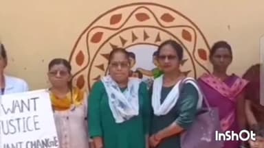 त्योंदा: हैदरगढ़ प्राथमिक स्वास्थ्य केंद्र की ओपीडी बंद कोलकाता घटना को लेकर डॉक्टर व स्वास्थ्य