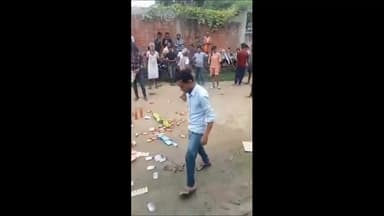 गुनौर: श्यामरडॉणा में ग्रामीणों की मदद से पकड़ी गई अवैध शराब, BJP युवा मोर्चा के गन्नौर मंडल अध्यक्ष पर लगे आरोप