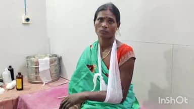 सासाराम: देव मारकंडे गांव में ई रिक्शा की चपेट में आने से एक महिला हुई जख्मी।