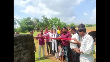 बिरनी: चौधरी एवं नाई टोला में लगा नया ट्रांसफार्मर, पंचायत समिति सदस्य ने किया उद्घाटन